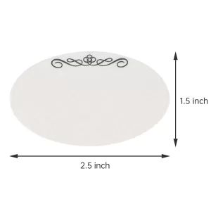 Food Label & Sticker – Custom Size & Shape, Waterproof Oilproof Options, Kraft/... - SKU FLS00260 - UGI Packaging