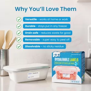 Food Label & Sticker – Custom Size & Shape, Waterproof Oilproof Options, Kraft/... - SKU FLS00260 - UGI Packaging