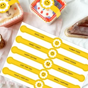 Food Label & Sticker – Custom Size & Shape, Waterproof Oilproof Options, Kraft/... - SKU FLS00260 - UGI Packaging