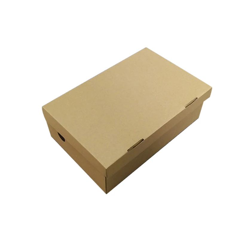 3-layer corrugated cardboard shoe box for shipping, mailing, or gift packaging. Durable, eco-friendly, and easy to assemble—perfect for shoes, clothes, books, and small business use. 3-layer corrugated cardboard shoe box for shipping, mailing, or gift packaging. Durable, eco-friendly, and easy to assemble—perfect for shoes, clothes, books, and small business use.