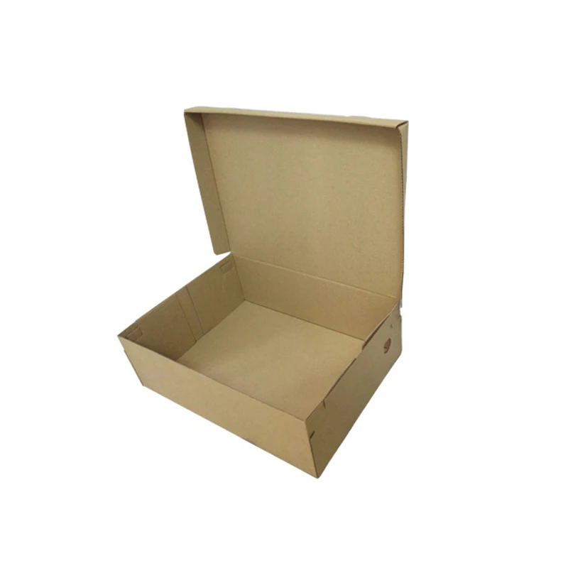 3-layer corrugated cardboard shoe box for shipping, mailing, or gift packaging. Durable, eco-friendly, and easy to assemble—perfect for shoes, clothes, books, and small business use. 3-layer corrugated cardboard shoe box for shipping, mailing, or gift packaging. Durable, eco-friendly, and easy to assemble—perfect for shoes, clothes, books, and small business use.
