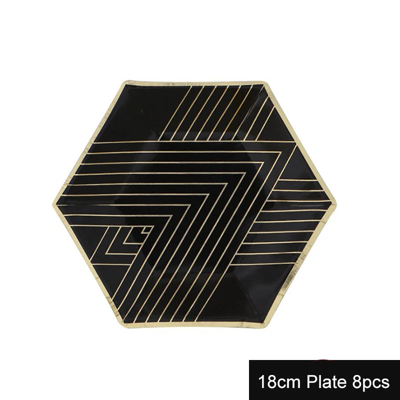 Disposable Kraft Paper Tableware Set – Golden Palm Leaf Pattern Plates, Cups, Napkins, Straws, and Cutlery – Eco-Friendly Party Supplies for Wedding, Birthday, Picnic, Baby Shower, and Events - 图片 27