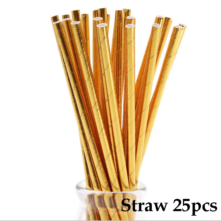 Disposable Kraft Paper Tableware Set – Golden Palm Leaf Pattern Plates, Cups, Napkins, Straws, and Cutlery – Eco-Friendly Party Supplies for Wedding, Birthday, Picnic, Baby Shower, and Events - 图片 32