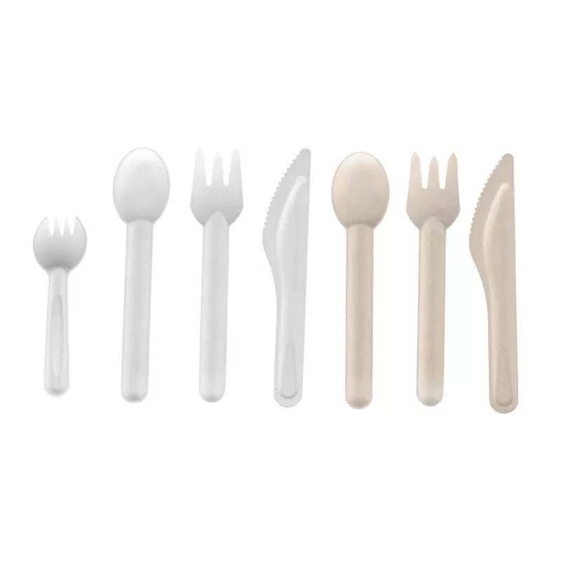 Sugarcane Bagasse Cutlery Set, Eco-Friendly Compostable Biodegradable – Disposable Spoo... - SKU BCS17158 - UGI Packaging