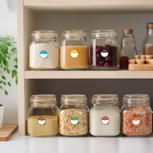 Food Label & Sticker – Custom Size & Shape, Waterproof Oilproof Options, Kraft/... - SKU FLS00260 - UGI Packaging