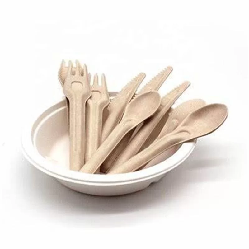 Sugarcane Bagasse Cutlery Set, Eco-Friendly Compostable Biodegradable – Disposable Spoo... - SKU BCS17158 - UGI Packaging