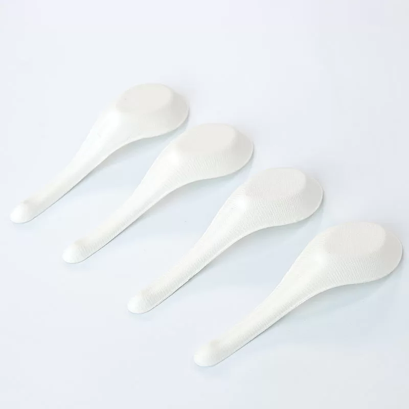 Sugarcane Bagasse Cutlery Set, Eco-Friendly Compostable Biodegradable – Disposable Spoon Fork Knife Utensils for Party, Takeout, Picnic, Camping, Sustainable Tableware - 图片 15