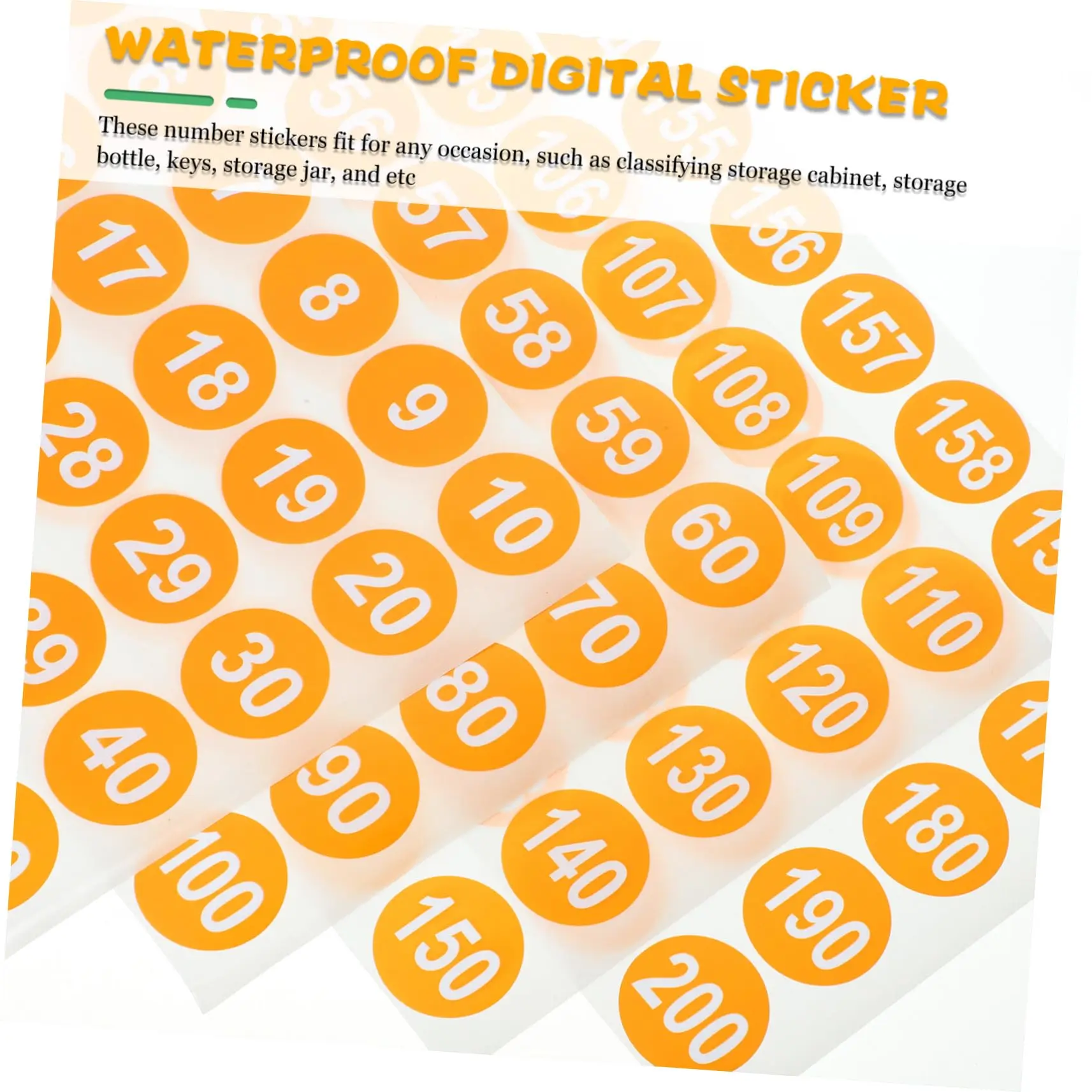 Digital Stickers – Custom Waterproof for Laptop, Phone, Car, Water Bottle, Skateboard, and Gift Box. Durable self-adhesive stickers with high-quality personalized digital printing for long-lasting use. - 图片 8