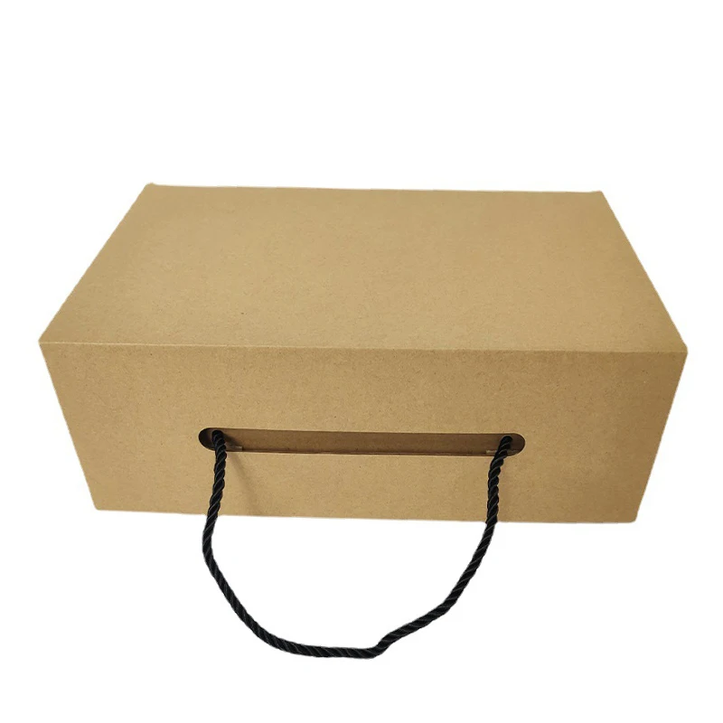 Cardboard Shoe Boxes with Handle – 3-Layer Corrugated Carton Gift Boxes for Packaging, Shipping, or Mailing – Durable and Recyclable Design Ideal for Retail, Business - 图片 6