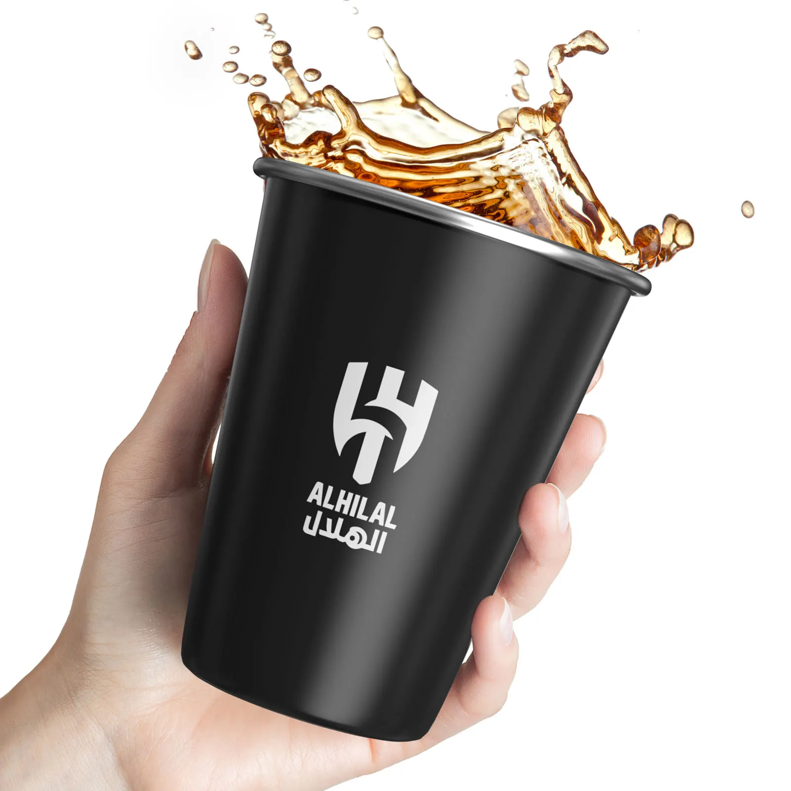 Custom 304 Stainless Steel Beer Mug – High-Quality Outdoor Camping Coffee Cup with Lid & Straw – Insulated Travel Tumbler for Beer, Tea, Gifts, Birthday, Picnic, Hiking, and Daily Use