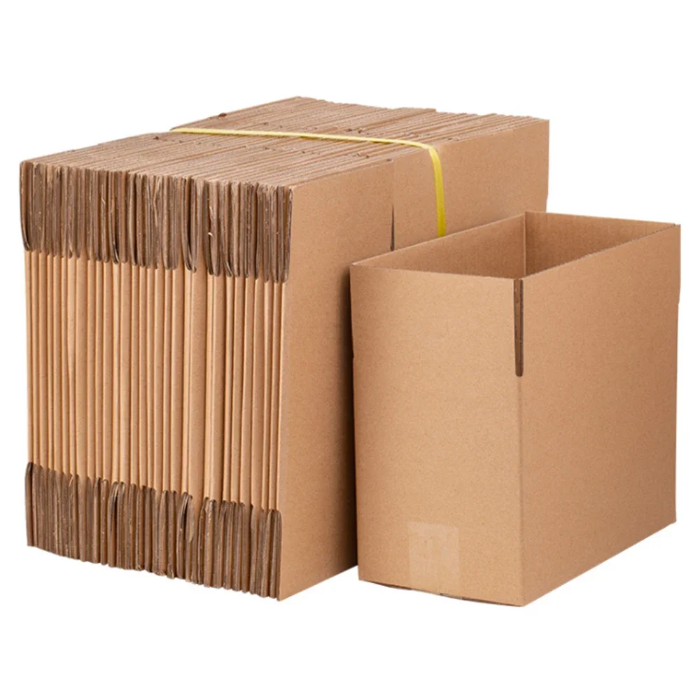 Corrugated Paper Box Mailers – Kraft Shipping Boxes, Durable and Eco-Friendly, Perfect for Small Items, E-Commerce, Retail, and Gift Packaging – Secure, Lightweight, and Recyclable