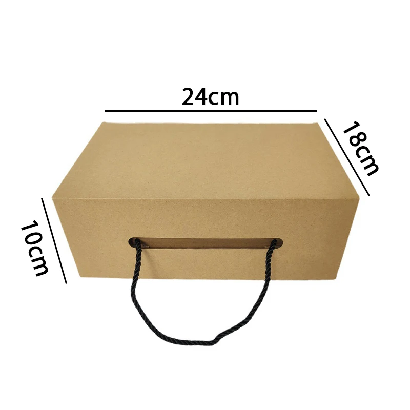 Cardboard Shoe Boxes with Handle – 3-Layer Corrugated Carton Gift Boxes for Packaging, Shipping, or Mailing – Durable and Recyclable Design Ideal for Retail, Business