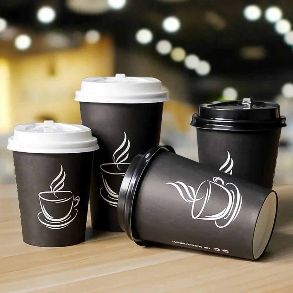 Disposable Thickened Paper Cups – Heat Resistant & Anti-Scalding Hot Drink Cups with Lids, Ideal for Coffee, Tea, and More – Bulk Wholesale, Eco-Friendly, Free Shipping Available Disposable Thickened Paper Cups – Heat Resistant & Anti-Scalding Hot Drink Cups with Lids, Ideal for Coffee, Tea, and More – Bulk Wholesale, Eco-Friendly, Free Shipping Available