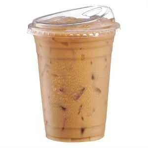 16oz – 50 Sets of Clear Plastic Cups with Lids – Disposable Cold Drink Cups for Coffee, Juice, Iced Tea, Smoothies, and Takeout – Durable, Leak-Resistant, Ready for Direct Consumption