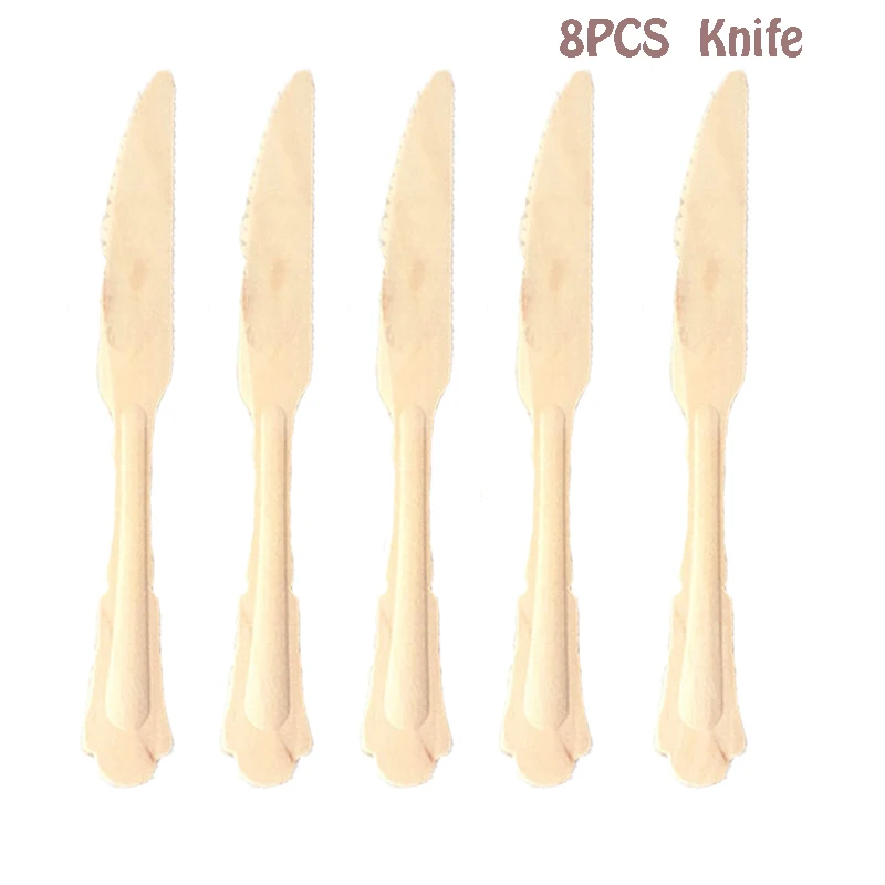 Disposable Kraft Paper Tableware Set – Golden Palm Leaf Pattern Plates, Cups, Napkins, Straws, and Cutlery – Eco-Friendly Party Supplies for Wedding, Birthday, Picnic, Baby Shower, and Events - 图片 15