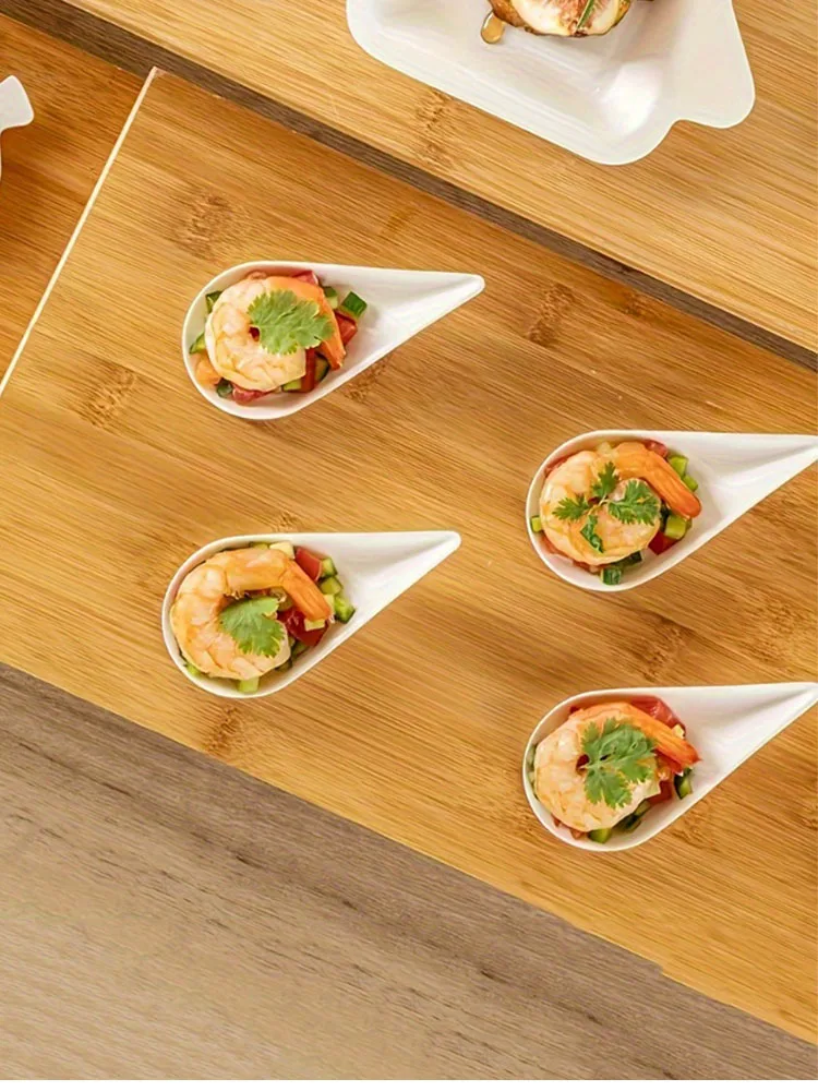 Disposable Paper Dessert Plates – High-Quality Water Drop Shaped Serving Trays – Eco-Friendly Fruit, Snack, and Dinner Dishes for Home, Party, Picnic, Wedding, Catering, and Daily Use Disposable Paper Dessert Plates – High-Quality Water Drop Shaped Serving Trays – Eco-Friendly Fruit, Snack, and Dinner Dishes for Home, Party, Picnic, Wedding, Catering, and Daily Use