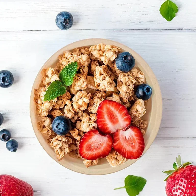 20/50PCS Disposable Paper Bowls – Eco-Friendly Serving Bowls for Soup, Ice Cream, Salad, Desserts, Oatmeal – Ideal for Family Meals, Holiday Parties, Picnics, Catering and Everyday Use - 图片 4