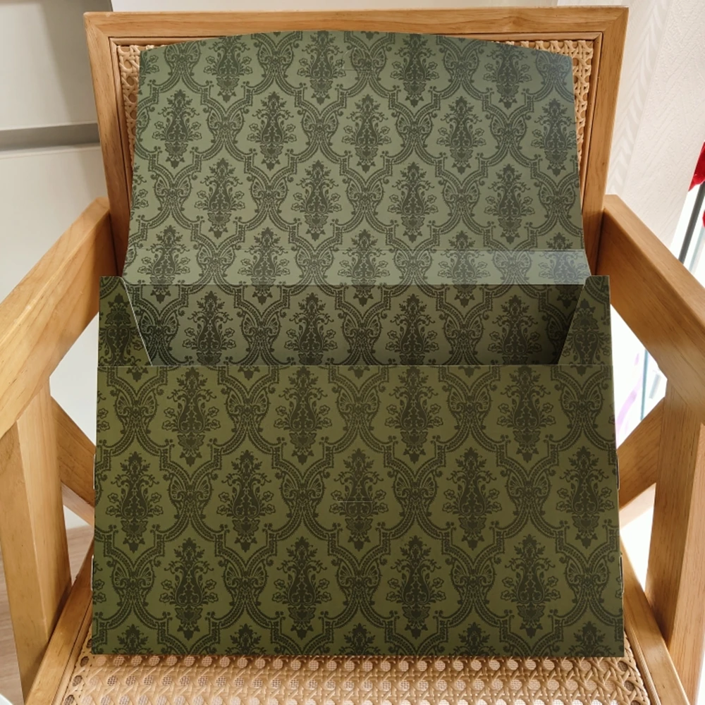 Eco-Friendly Foldable Cardboard Gift Boxes – Blank Garment Packaging for T-Shirts, Clothes, and Apparel – Recyclable, Space-Saving Design – Ideal for Retail or Shipping – 5 Pcs Pack