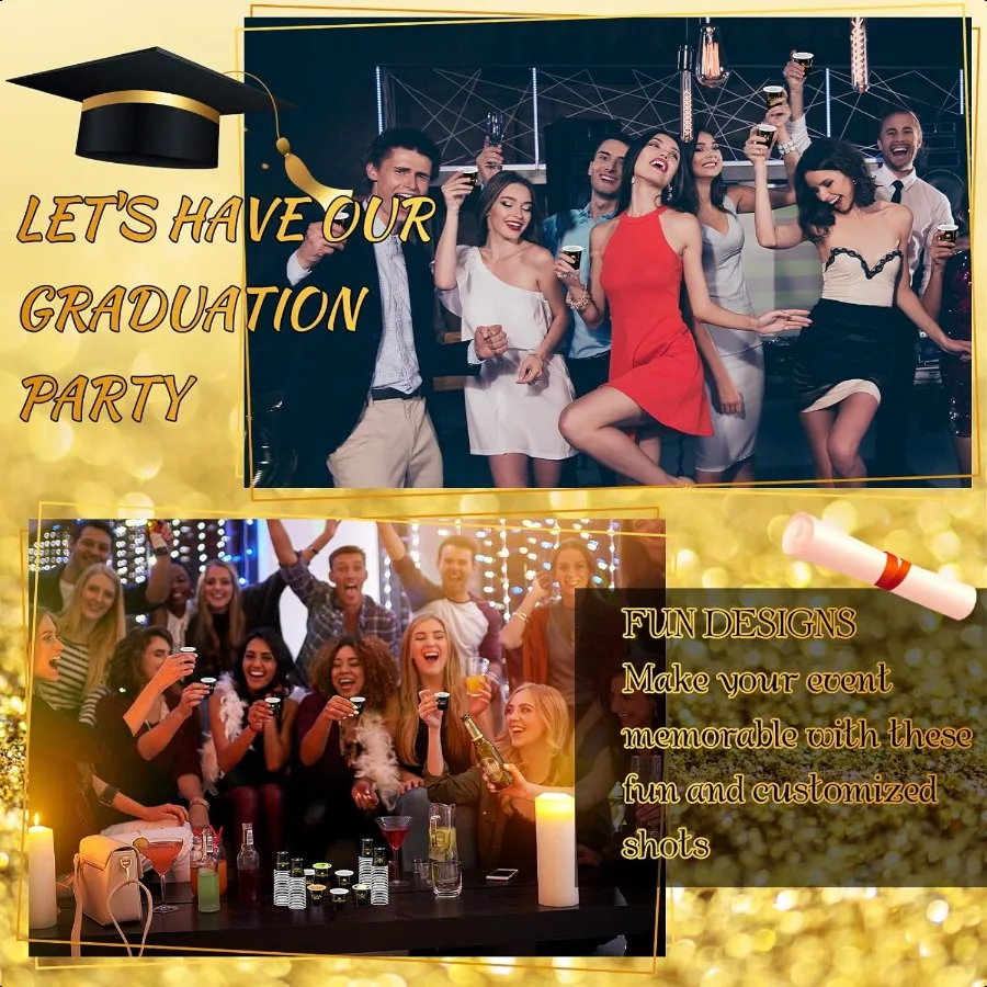 2oz PLA Biodegradable Mini Cups – Eco-Friendly, Compostable, BPA-Free Shot Glasses for Tasting, Coffee, Dessert, Sauce, Party, Wedding, Catering, Office, and Event Use description