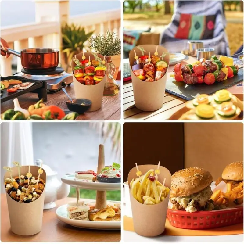 50/100PCS Party Disposable Paper Cup Set – Complete Party Tableware Kit with Cups, Napkins, Straws & Inserts – Eco-Friendly, Convenient Set for Birthday, Wedding, Picnic, and Event Use - 图片 6