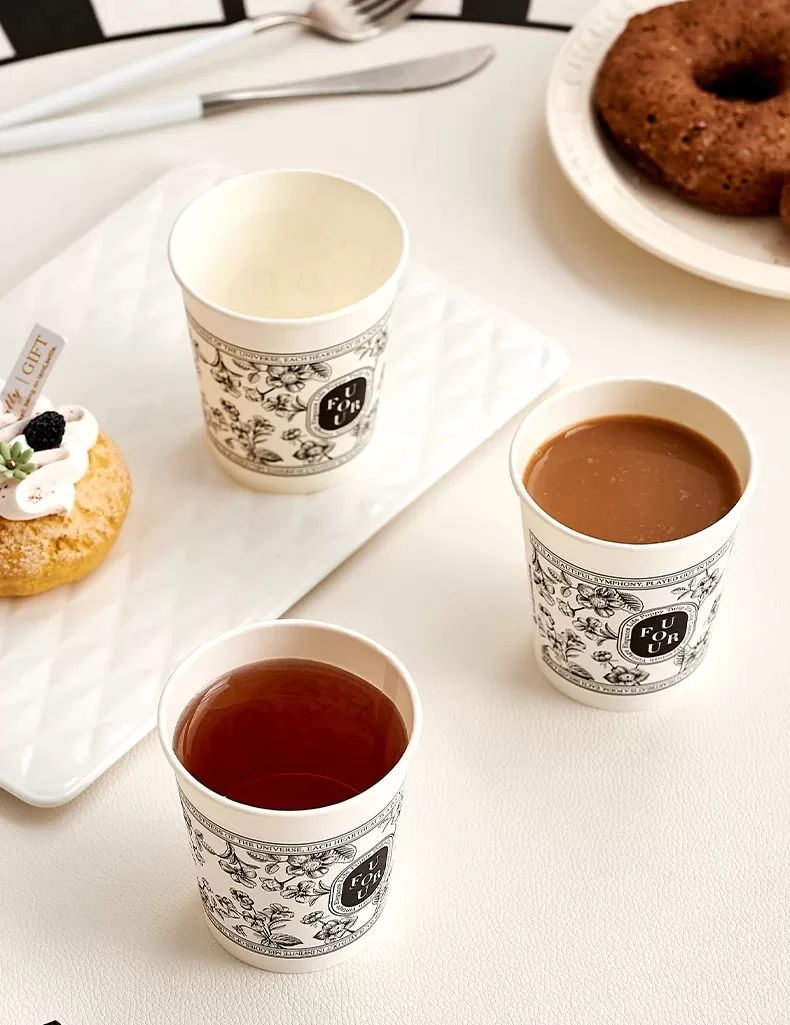 Disposable Thickened Paper Cups – Food-Grade, Leakproof & Durable – Ideal for Household... - SKU DPC12603 - UGI Packaging