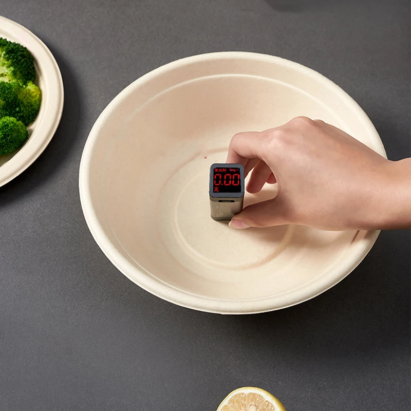 50/100PCS 350ml/500ml Disposable Sugarcane Pulp Plates – Eco-Friendly, Unbleached, Compostable Party Plates for Birthday, Camping, Picnic, Events – Round & Square Options - 图片 3