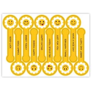 Food Label & Sticker – Custom Size & Shape, Waterproof Oilproof Options, Kraft/... - SKU FLS00260 - UGI Packaging