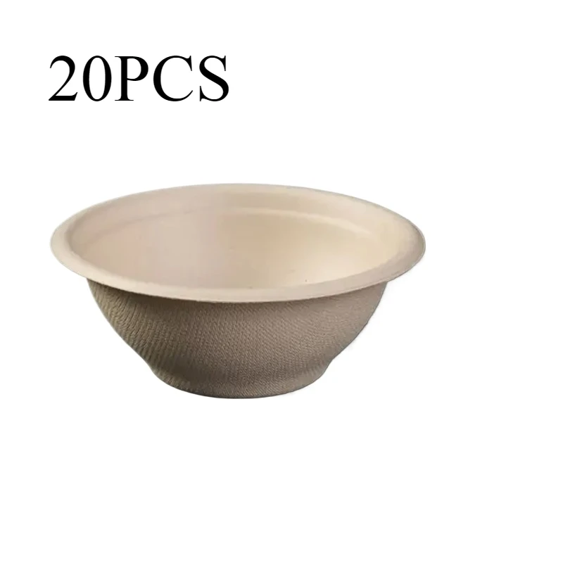 20/50PCS Disposable Paper Bowls – Eco-Friendly Serving Bowls for Soup, Ice Cream, Salad, Desserts, Oatmeal – Ideal for Family Meals, Holiday Parties, Picnics, Catering and Everyday Use - 图片 7