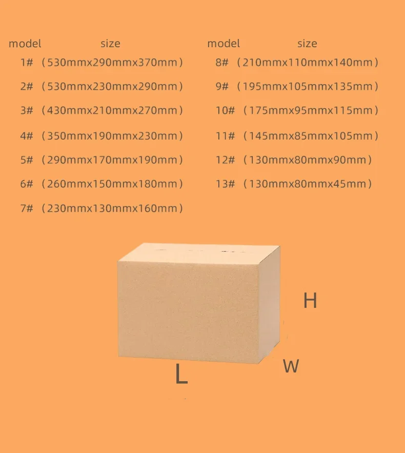 Corrugated Carton – 3-Layer & Thickened Hardened Cardboard Box, Express Moving Packaging, Logistics Transportation, Turnover Box for Safe and Durable Shipping for Heavy Duty Use Corrugated Carton – 3-Layer & Thickened Hardened Cardboard Box, Express Moving Packaging, Logistics Transportation, Turnover Box for Safe and Durable Shipping for Heavy Duty Use
