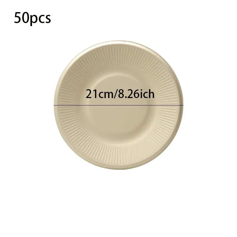 10/20/50PCS 100% Compostable Sugarcane Fiber Paper Bowls – Biodegradable Disposable Bowls for Dessert, Salad, Ice Cream, Oatmeal – Ideal for Holiday, Family Party, Picnic, and Event Use - 图片 8