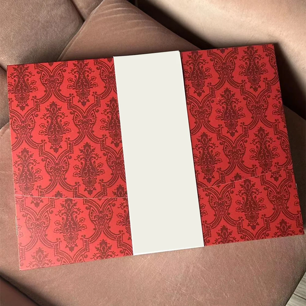 Eco-Friendly Foldable Cardboard Gift Boxes – Blank Garment Packaging for T-Shirts, Clothes, and Apparel – Recyclable, Space-Saving Design – Ideal for Retail or Shipping – 5 Pcs Pack