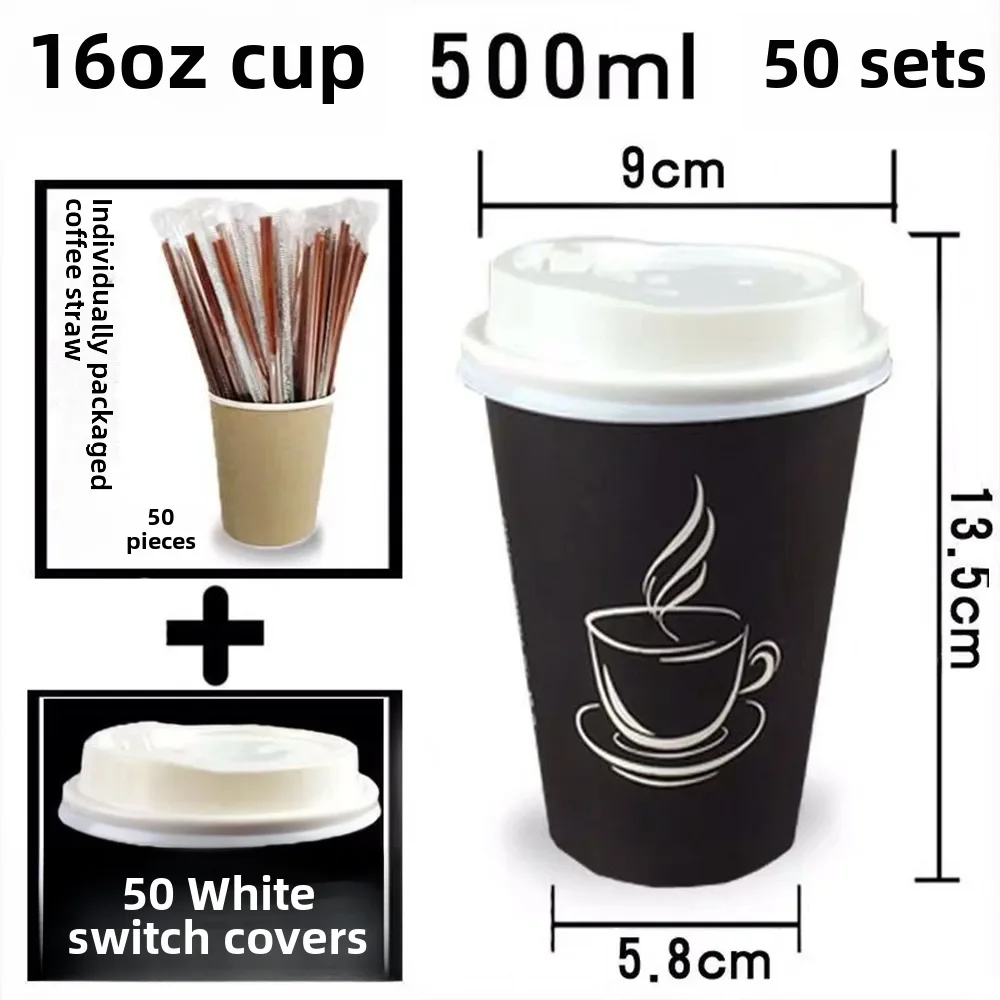 Disposable Thickened Paper Cups – Heat Resistant & Anti-Scalding Hot Drink Cups with Lids, Ideal for Coffee, Tea, and More – Bulk Wholesale, Eco-Friendly, Free Shipping Available Disposable Thickened Paper Cups – Heat Resistant & Anti-Scalding Hot Drink Cups with Lids, Ideal for Coffee, Tea, and More – Bulk Wholesale, Eco-Friendly, Free Shipping Available