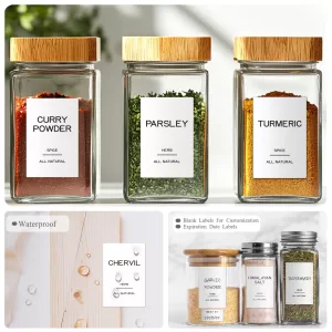 Food Label & Sticker – Custom Size & Shape, Waterproof Oilproof Options, Kraft/... - SKU FLS00260 - UGI Packaging