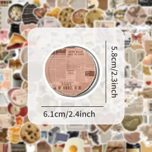 Food Label & Sticker – Custom Size & Shape, Waterproof Oilproof Options, Kraft/... - SKU FLS00260 - UGI Packaging