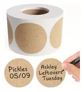 Food Label & Sticker – Custom Size & Shape, Waterproof Oilproof Options, Kraft/... - SKU FLS00260 - UGI Packaging