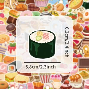 Food Label & Sticker – Custom Size & Shape, Waterproof Oilproof Options, Kraft/... - SKU FLS00260 - UGI Packaging