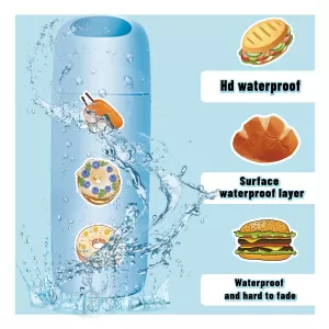 Food Label & Sticker – Custom Size & Shape, Waterproof Oilproof Options, Kraft/... - SKU FLS00260 - UGI Packaging