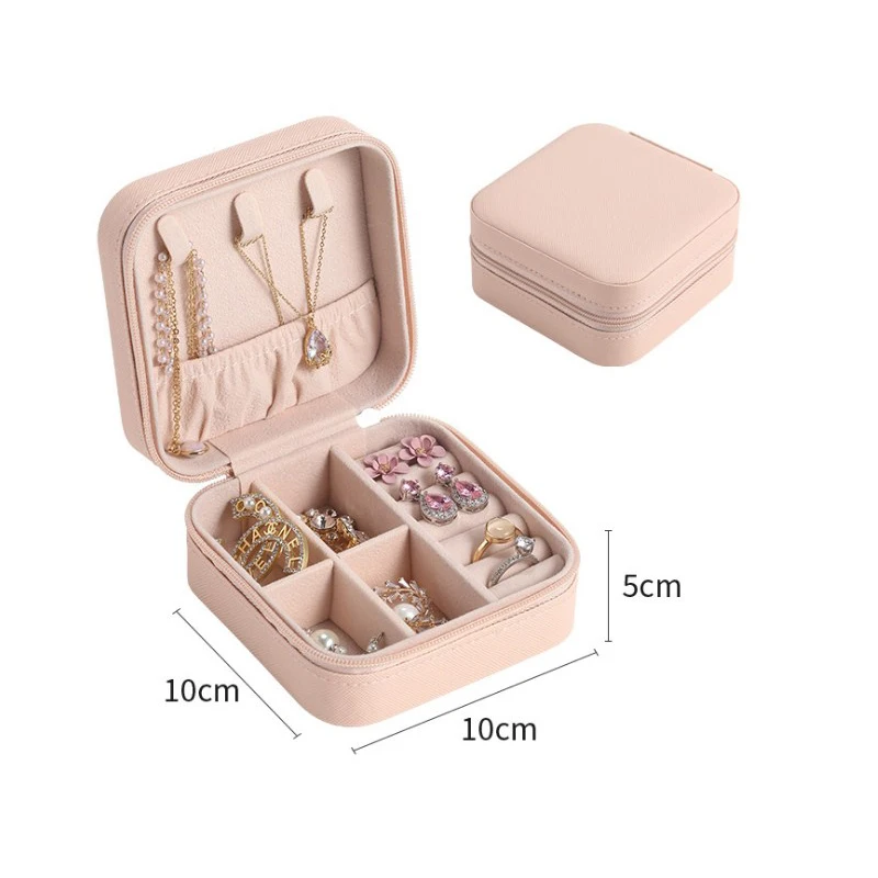 Best 3Style PU Travel Jewelry Box Organizer Wholesale Portable Ring & Earring Case Best 3Style PU Travel Jewelry Box Organizer Wholesale Portable Ring & Earring Case