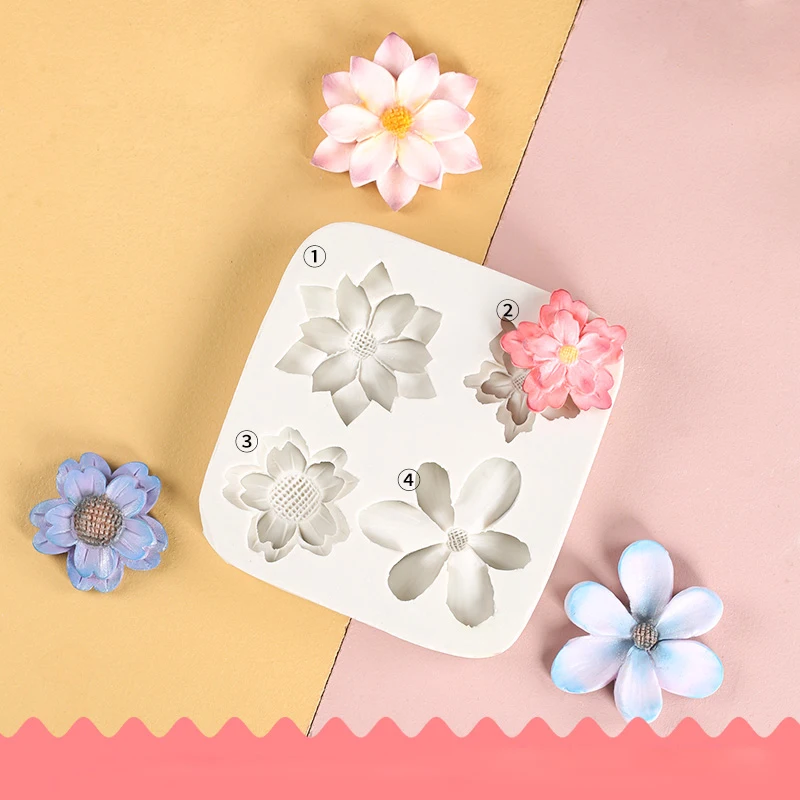Little Flower Series Silicone Mold – Fondant, Sugarcraft, Chocolate, and Gumpaste Baking Tool for Cake Decoration, Perfect for DIY Cupcake, Birthday Cake, Wedding Cake, Pastry, and Chocolate Crafting Little Flower Series Silicone Mold – Fondant, Sugarcraft, Chocolate, and Gumpaste Baking Tool for Cake Decoration, Perfect for DIY Cupcake, Birthday Cake, Wedding Cake, Pastry, and Chocolate Crafting