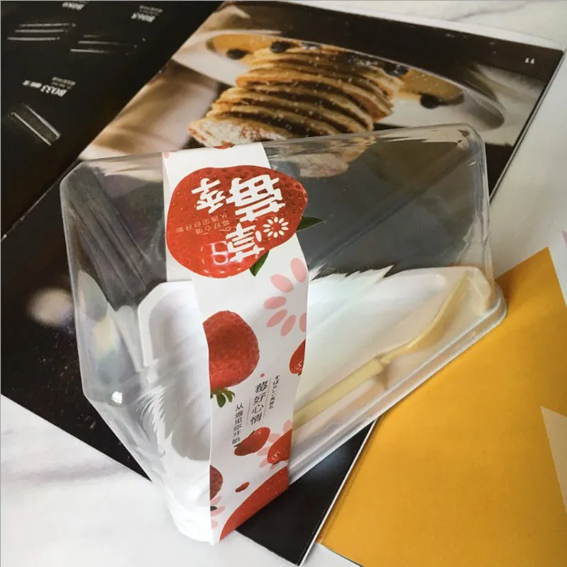 Portable Handle Cake Box with Clear Window, Durable Cardboard Cupcake Pastry Cookie Dessert Packaging Container, Foldable Bakery Boxes for Birthday Wedding Baby Shower Party Supplies - 图片 2