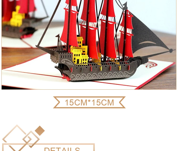 Pop-Up 3D Birthday Card for Boys, Dad & Boyfriend – World Landmark Greeting Card with Famous Tourist Attractions, Creative Pop-Up Design, Unique Keepsake, Business Invitation & Gift Idea for Travel Lovers