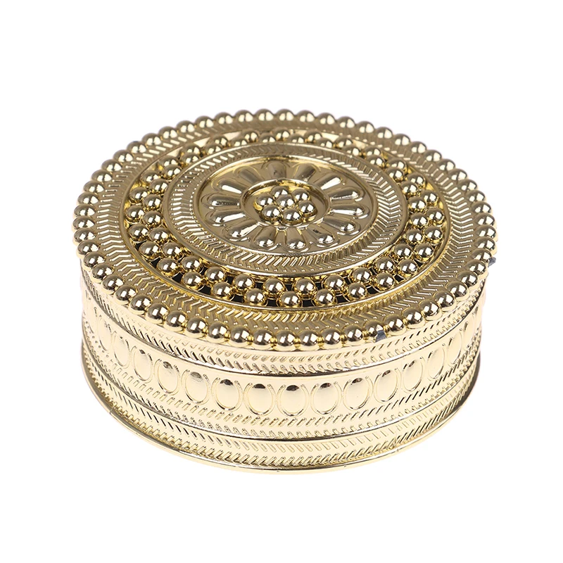 Mini Plastic Hollow Hexagon and Round Candy Boxes – Creative Vintage Wedding Chocolate Gift Cases, Treat Packaging, Party Supplies, Favor Holders, DIY Candy Containers, Elegant Event Decor