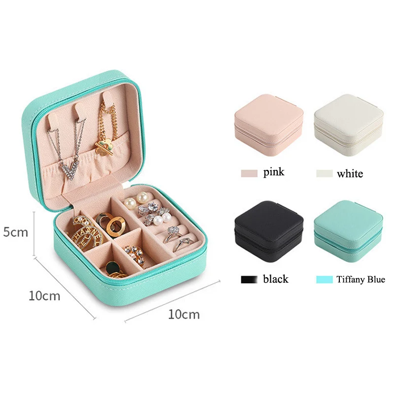 Best 3Style PU Travel Jewelry Box Organizer Wholesale Portable Ring & Earring Case Best 3Style PU Travel Jewelry Box Organizer Wholesale Portable Ring & Earring Case