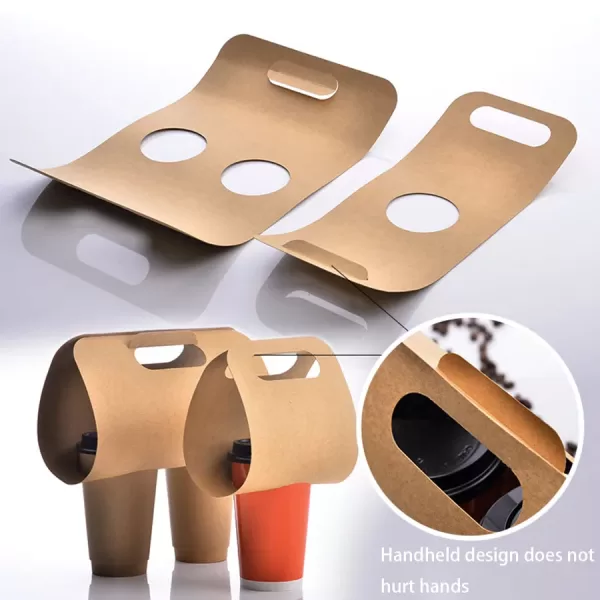 kraft paper drink holder flexographic printing custom branding UGI Packaging
