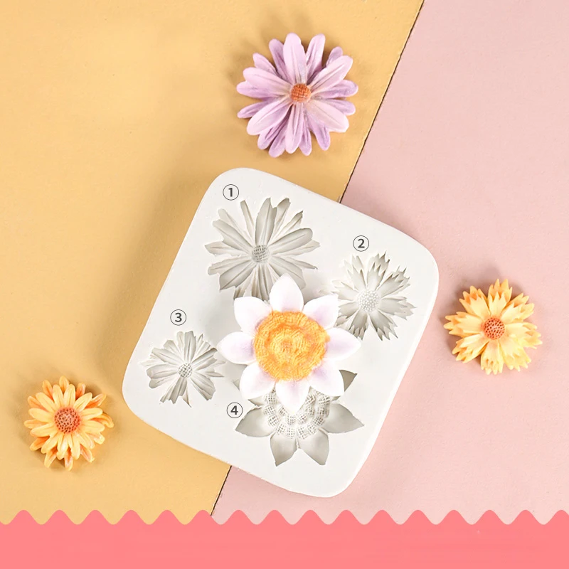 Little Flower Series Silicone Mold – Fondant, Sugarcraft, Chocolate, and Gumpaste Baking Tool for Cake Decoration, Perfect for DIY Cupcake, Birthday Cake, Wedding Cake, Pastry, and Chocolate Crafting Little Flower Series Silicone Mold – Fondant, Sugarcraft, Chocolate, and Gumpaste Baking Tool for Cake Decoration, Perfect for DIY Cupcake, Birthday Cake, Wedding Cake, Pastry, and Chocolate Crafting