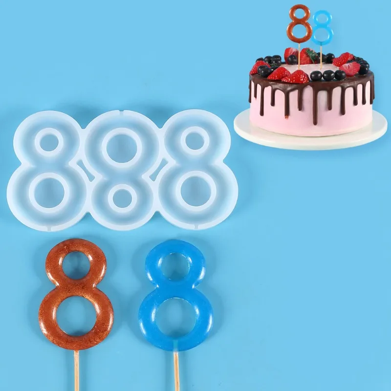 3D Easter Bunny Lollipop Silicone Mold – DIY Rabbit Design for Fondant, Chocolate, Candy, Cake Decorating, Cupcake Toppers, Sugarcraft, Baking Accessories for Easter and Holiday Treats