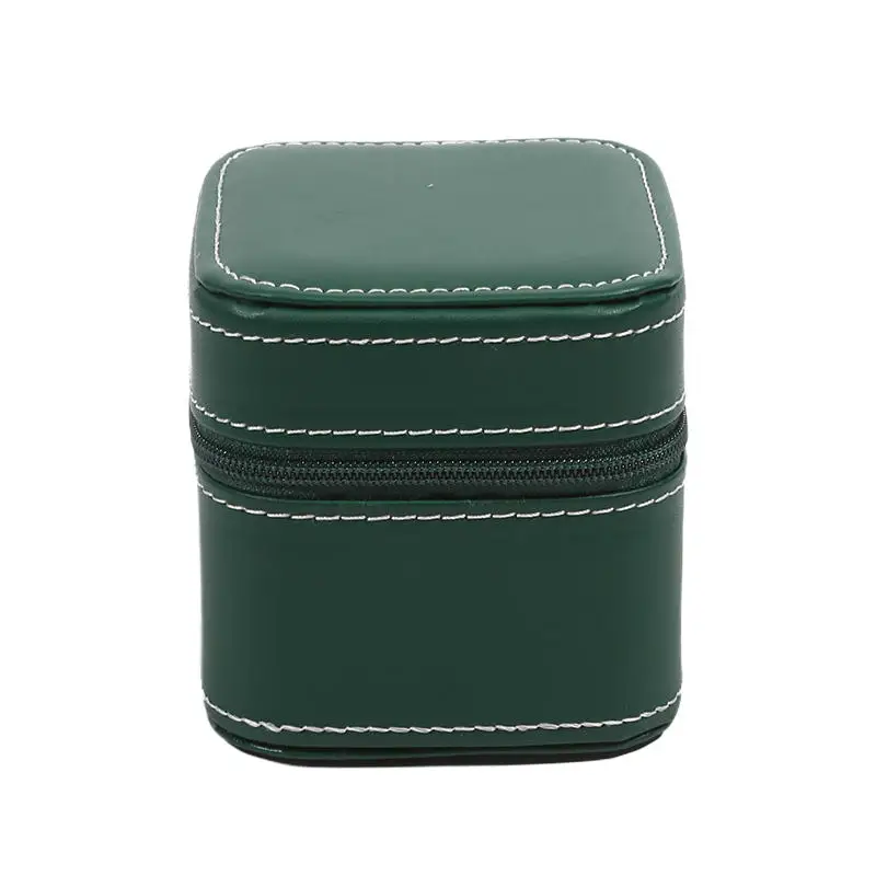 Travel Watch Case ⌚ Single Watch Case – Leather Watch Travel Case with Removable Cushion – Portable Square Jewelry Storage Organizer Box for Wristwatch and Smartwatch Protection 23