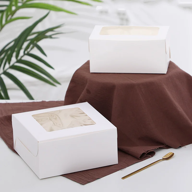 10PCS Cupcake Boxes with 2/4 Holes, Clear Window Cake Holder, Perfect for Wedding, Birthday, Baby Shower, Holiday Parties, and Special Occasion Packaging, Ideal for Cupcakes, Pastries, and Desserts Storage 11