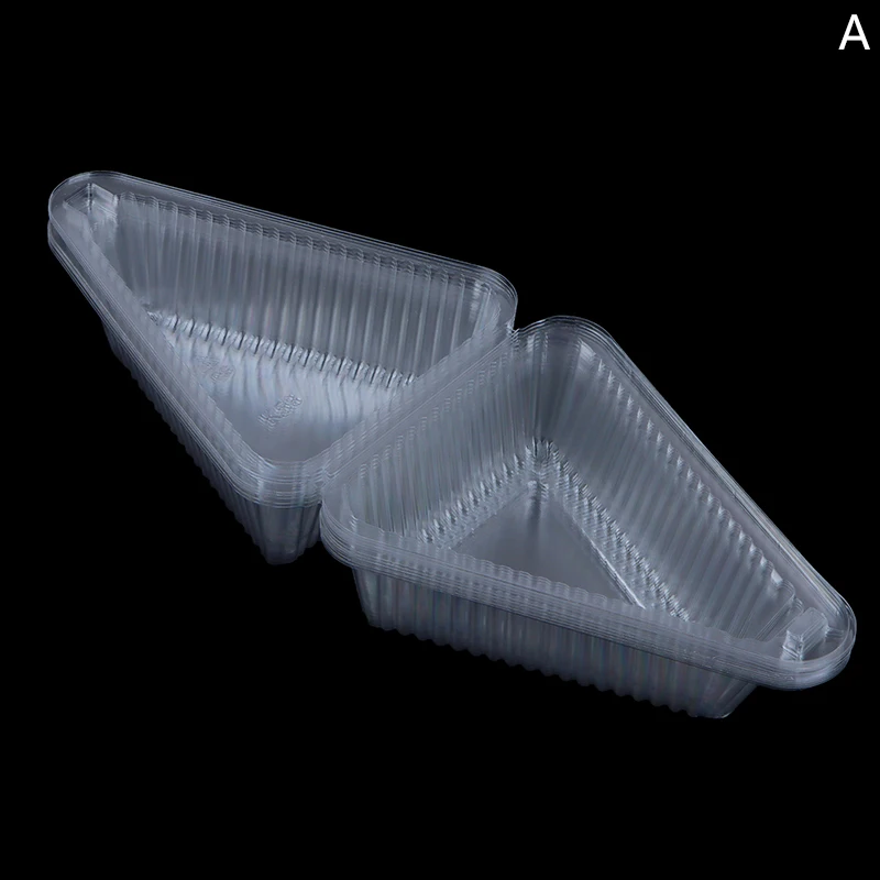 10Pcs Triangle and Square Cheesecake Boxes, Pie Holders and Cake Slice Containers, DIY Cupcake Dessert Packaging Boxes for Bakery, Wedding, Birthday, Baby Shower, Party Favors, Event Catering Supplies - 图片 7