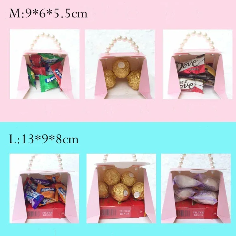 10Pcs/Lot Portable Party Wedding Favor Candy Boxes Baby Shower Gift Bags DIY Creative Candy Boxes Romantic Marriage Celebration Decorative Party Supplies for Treats 10Pcs/Lot Portable Party Wedding Favor Candy Boxes Baby Shower Gift Bags DIY Creative Candy Boxes Romantic Marriage Celebration Decorative Party Supplies for Treats